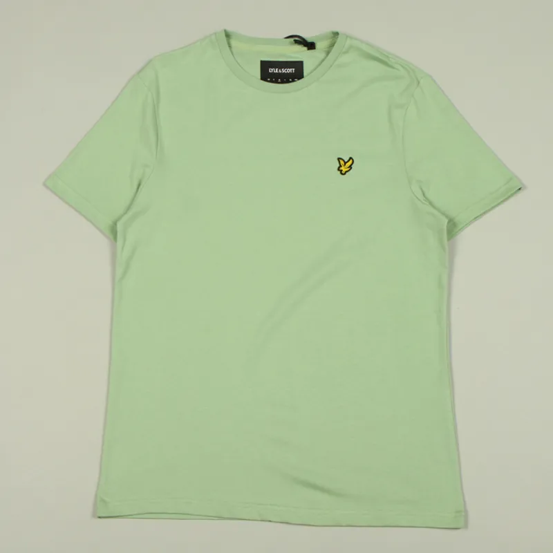 Lyle and Scott Plain T-Shirt - Fern Green